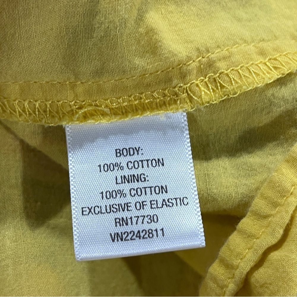 Xhilaration Floral Yellow mini Sundress with straps size small - Picture 11 of 13
